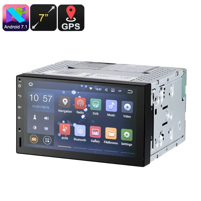 7 Inch 2 DIN Car Stereo Univeral with Android 7.1