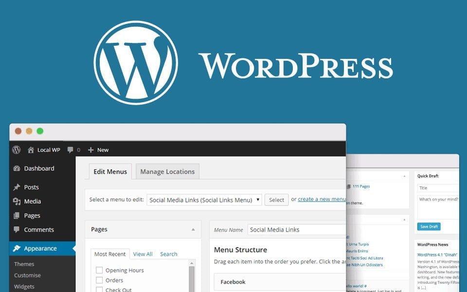 wordpress site