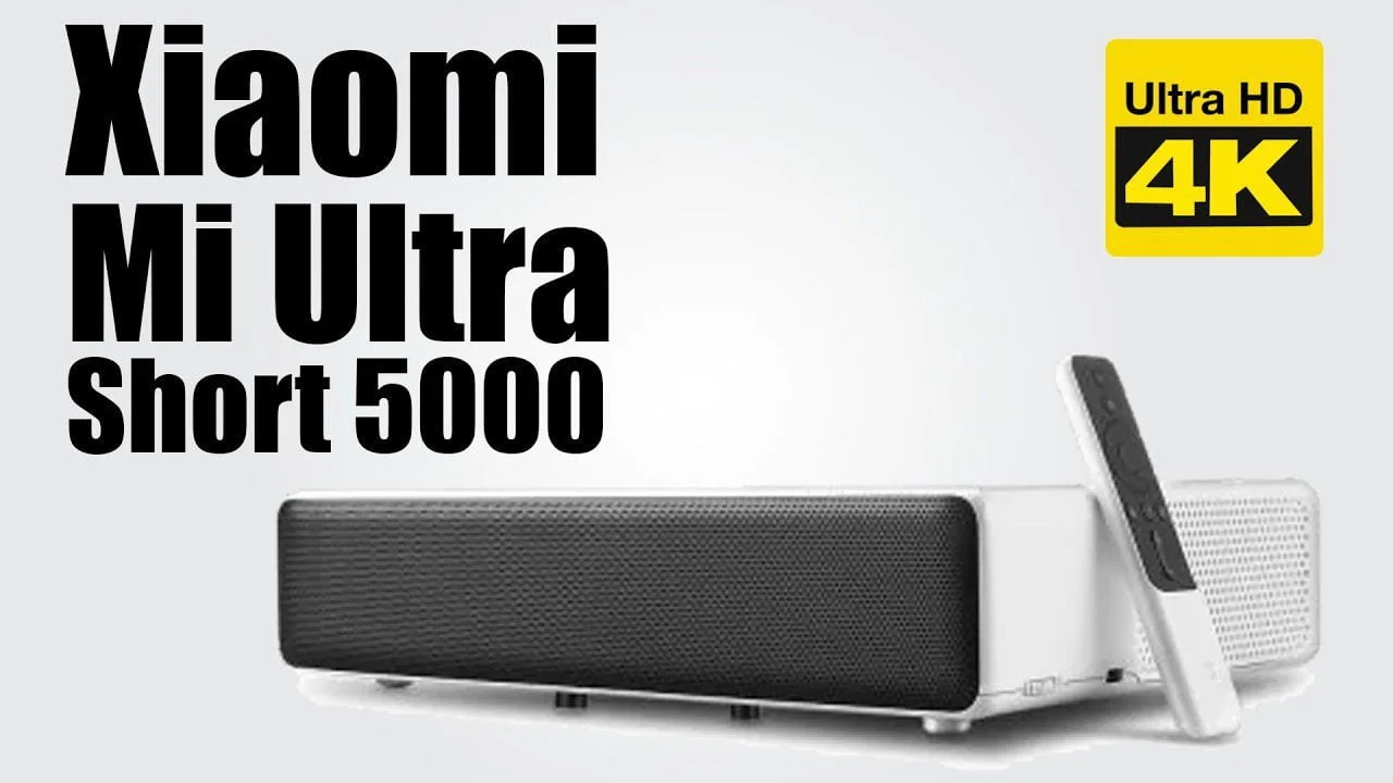 Xiaomi Mi Laser Projector 5000 Lumens Android 6.0 ALPD 3.0 Full HD 4K 2GB/16GB 4-core