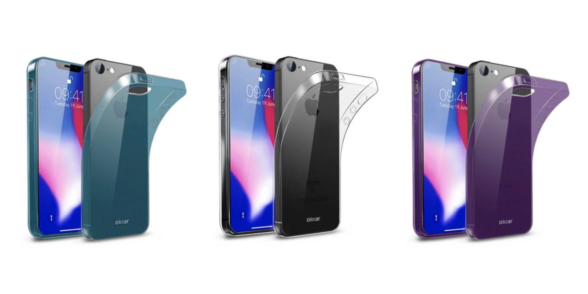 iPhone SE 2 render with iPhone X-style display now shown off from all sides, according to case maker