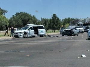 Self-Driving Waymo Vehicle In Arizona Crash Was “In The Wrong Place At The Wrong Time,” Police Say