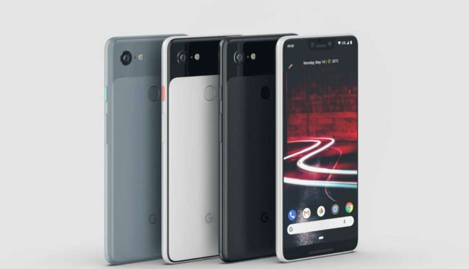 Pixel 3 renders