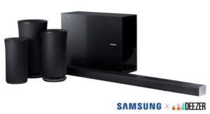 Samsung Soundbars and Wireless Speakers Add Deezer High Fidelity Lossless Audio