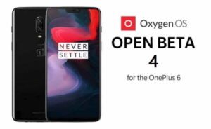 OnePlus 6 OxygenOS Open Beta 4