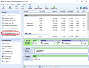 AOMEI Partition Assistant 7.2- Make Windows 10 Bootable USB Easily