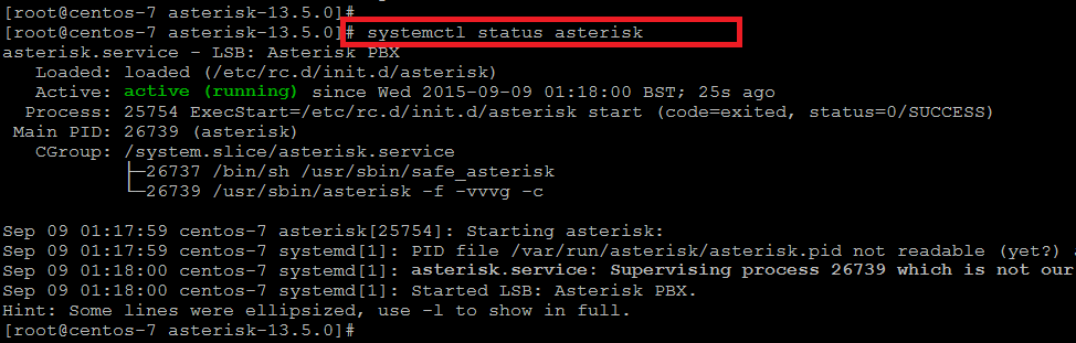 How to Install Asterisk on CentOS 7