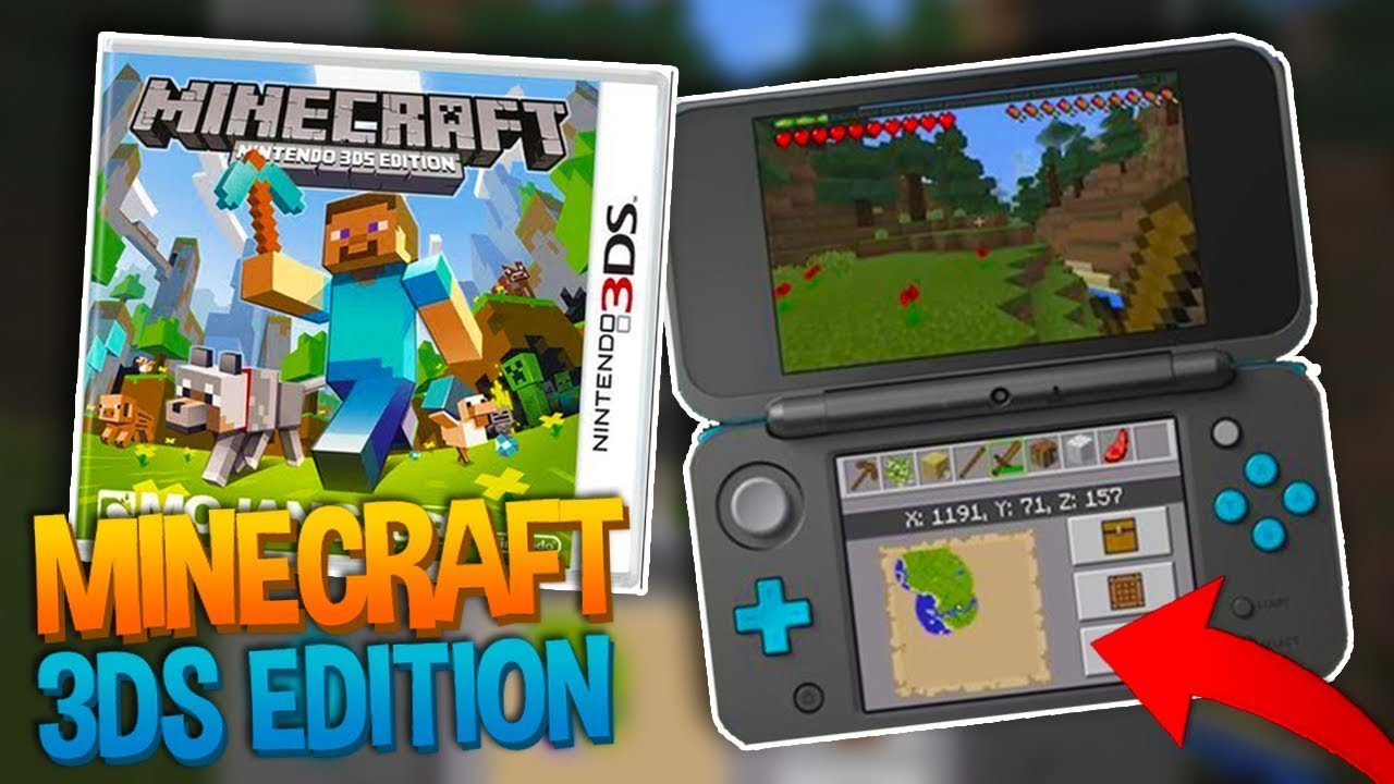 minecraft 3ds xl game