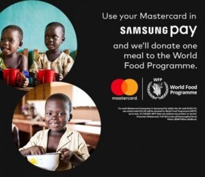 FEED THE WORLD: Samsung Pay Joins with Mastercard to Help the World Food Programme Combat World Hunger