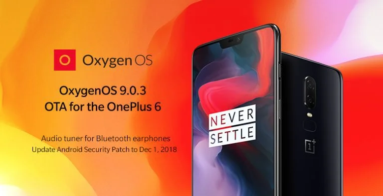 Oxygen OS 9.0.3 for OnePlus 6