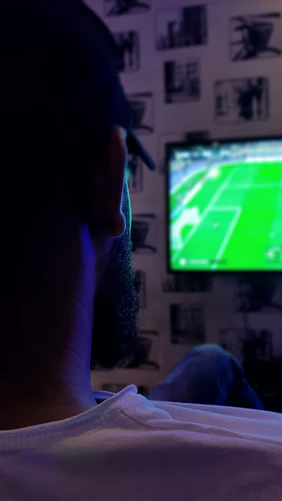 Watching TV