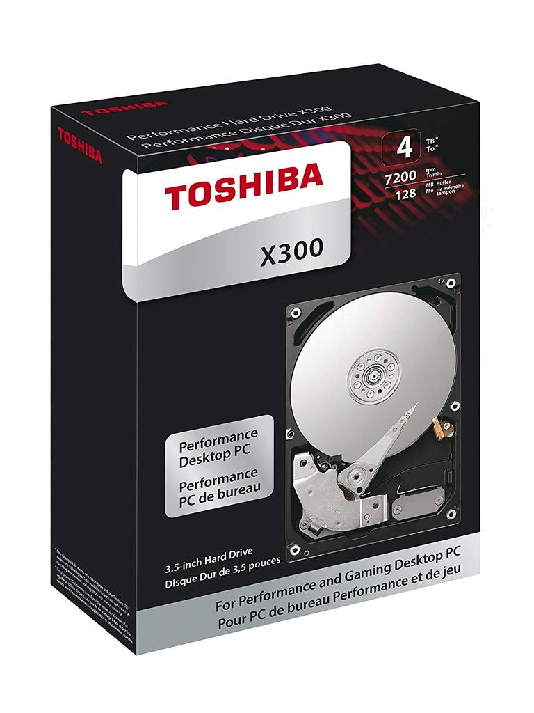 Toshiba X300 4TB Performance Desktop and Gaming Hard Drive