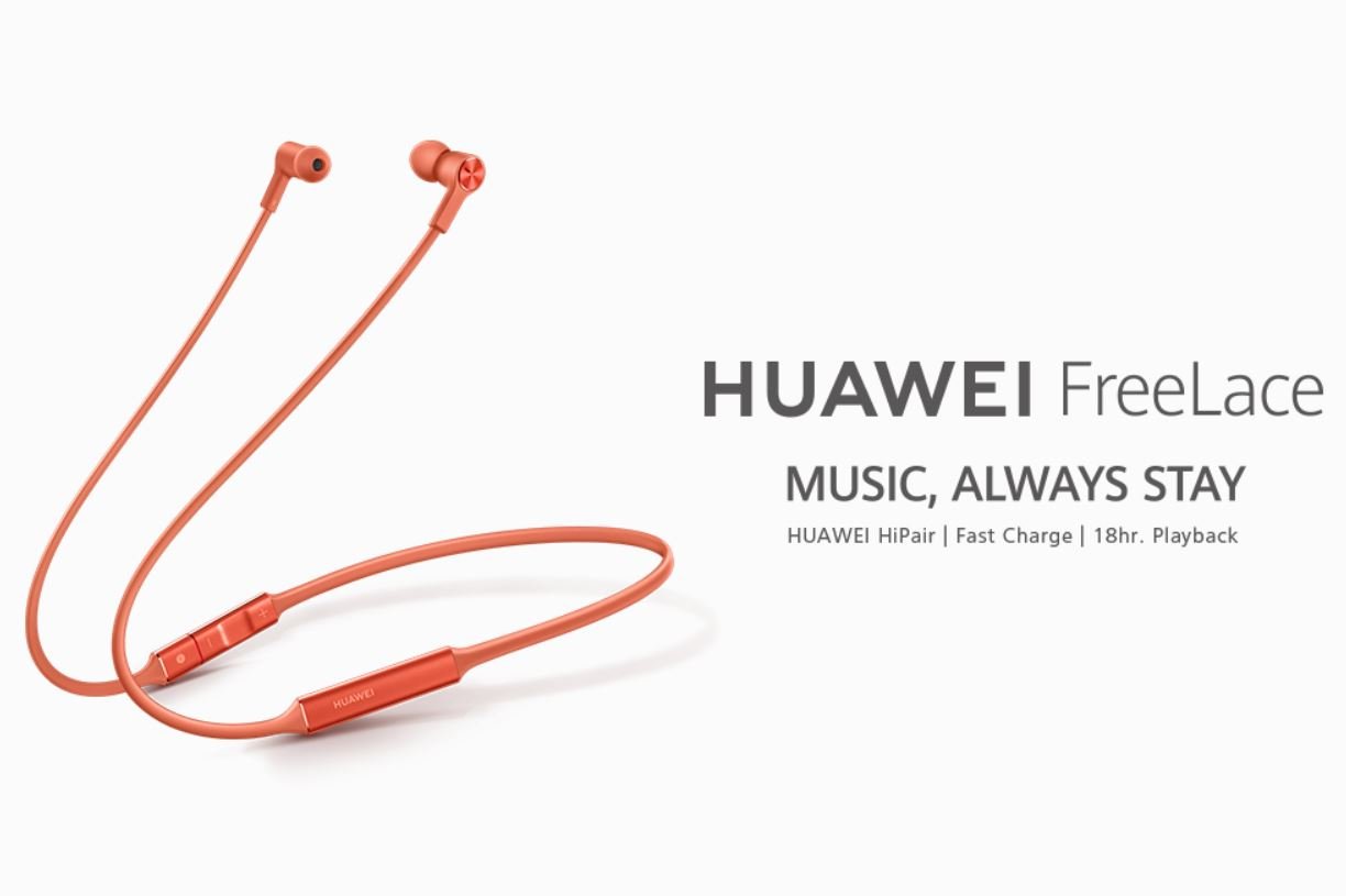 Huawei wireless earphones FreeLace