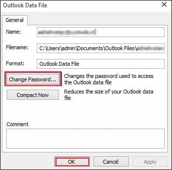 MS Outlook Data File