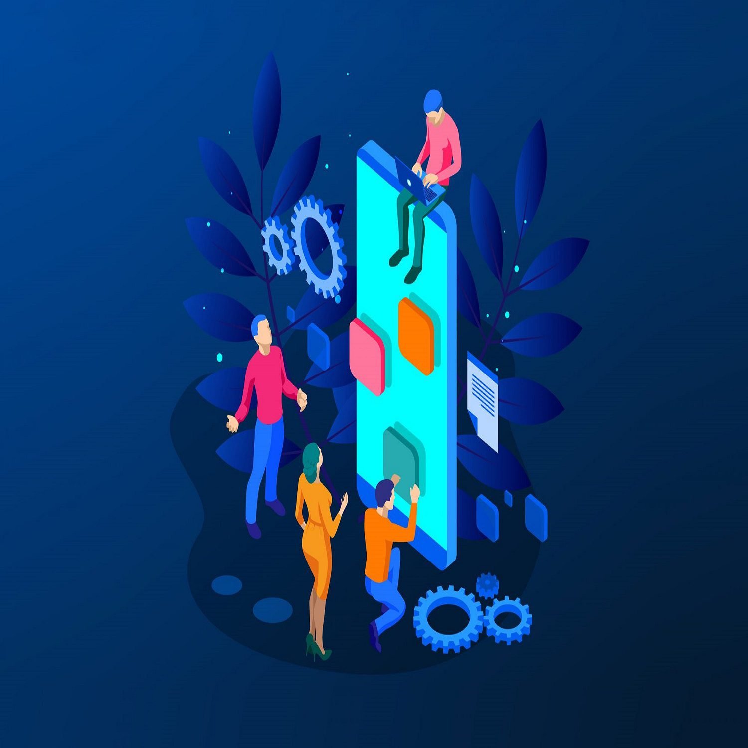 How mobile app developers help you in revamping your app design?