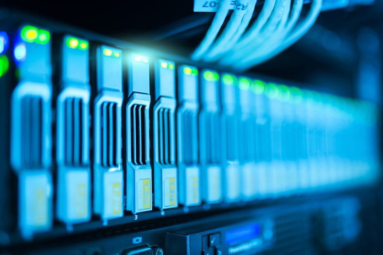 Bandwidth Close Up Computer Connection