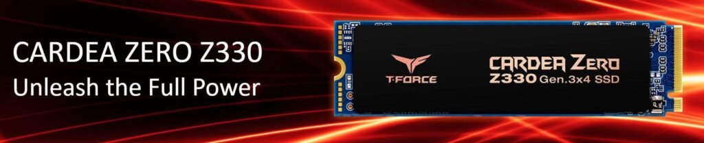 CARDEA ZERO Z330 M.2 PCIe SSD Product Specifications