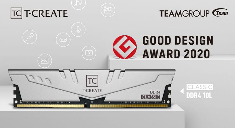 The T-CREATE CLASSIC 10L Memory from TEAMGROUP’s