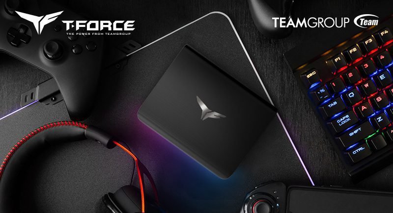 TEAMGROUP Launches T-FORCE TREASURE Touch External RGB Solid State Drive