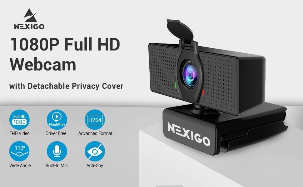 NexiGo N60 USB Computer Camera