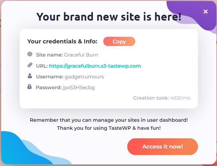 Creating free WordPress test sites in seconds with TasteWP