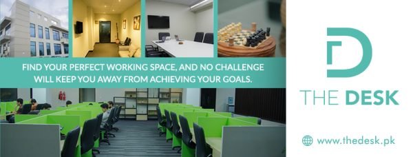 the desk coworking space in islamabad