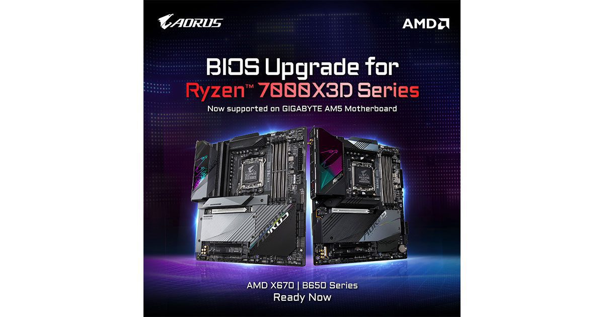 Bios Upgrade for Ryzen 7000X3D Series