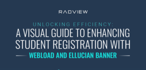 Unlocking Efficiency: Enhancing Student Registration with WebLOAD and Ellucian Banner