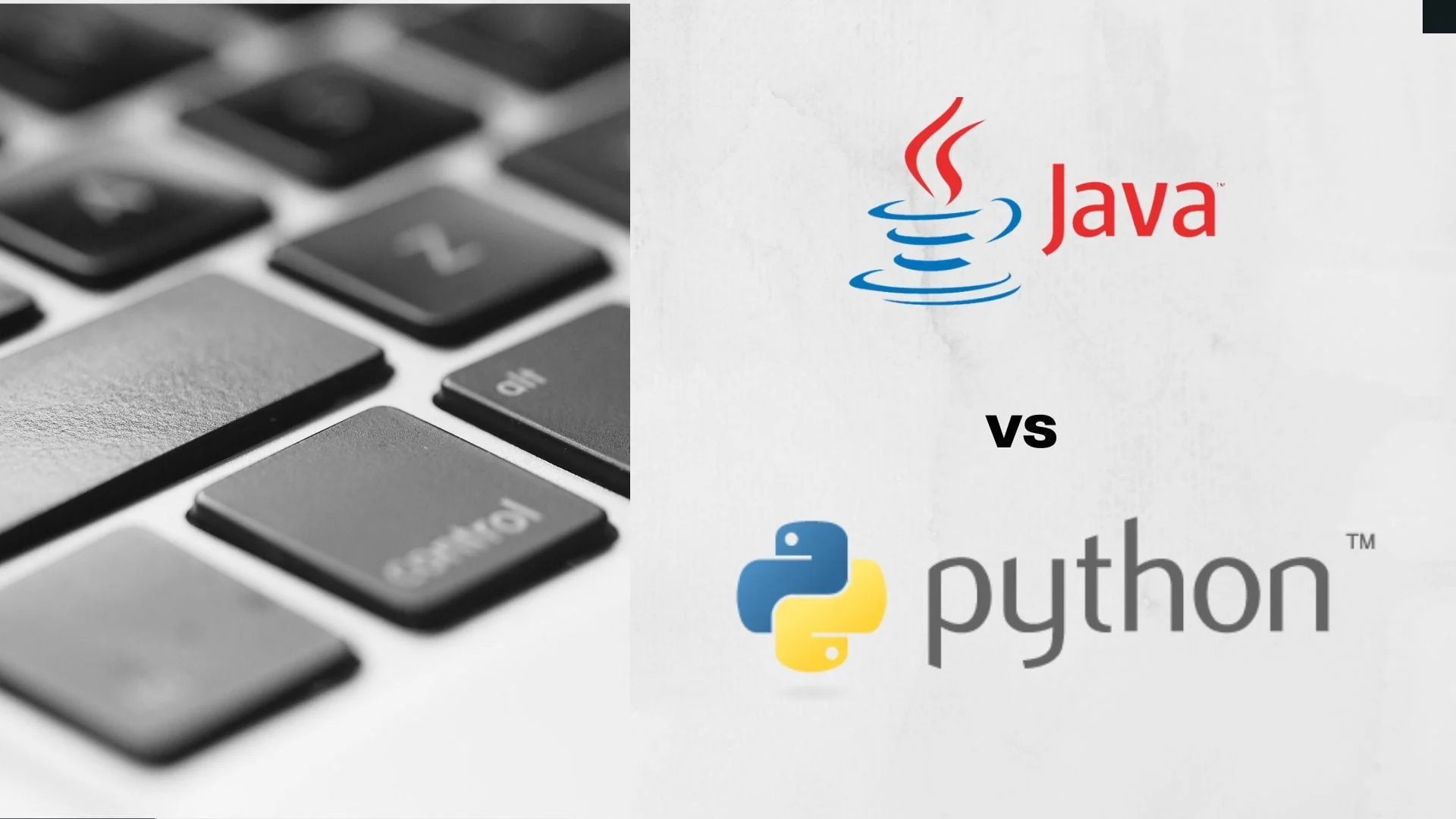 Python vs Java: A comparison of the Python and Java programming languages