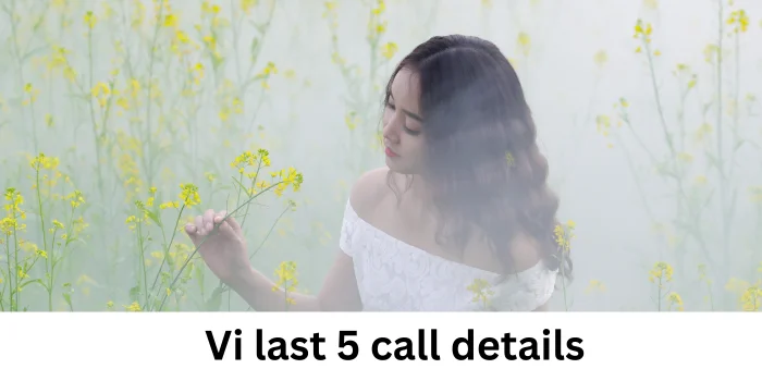 How can you retrieve the last 5 call details on a Vi network?