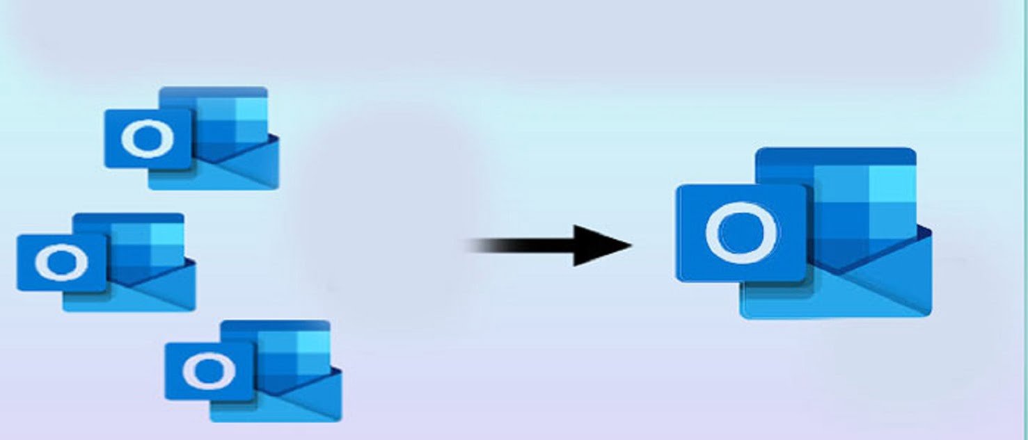 Join Multiple PST Files in Outlook 2019