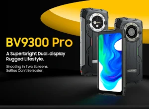 Blackview BV9300 Pro: Rugged Smartphone with Dual Display Ambitions