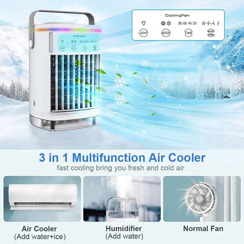 mini air conditioner 700ml 3 in 1