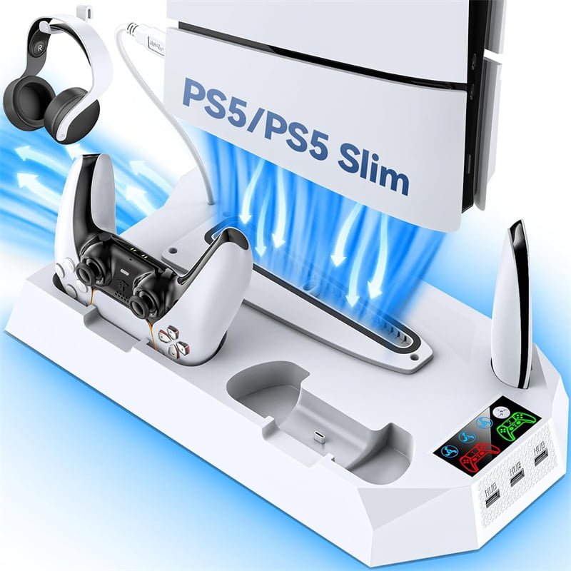 PS5 Slim Heat Dissipation Stand