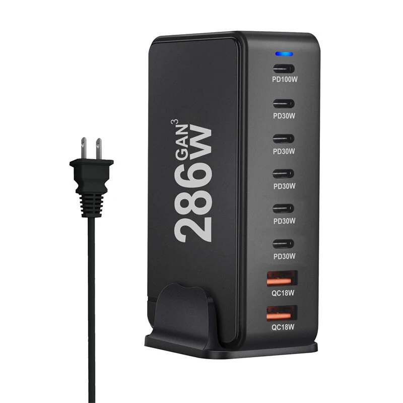 Bakeey 286W 8-Port USB PD Charger
