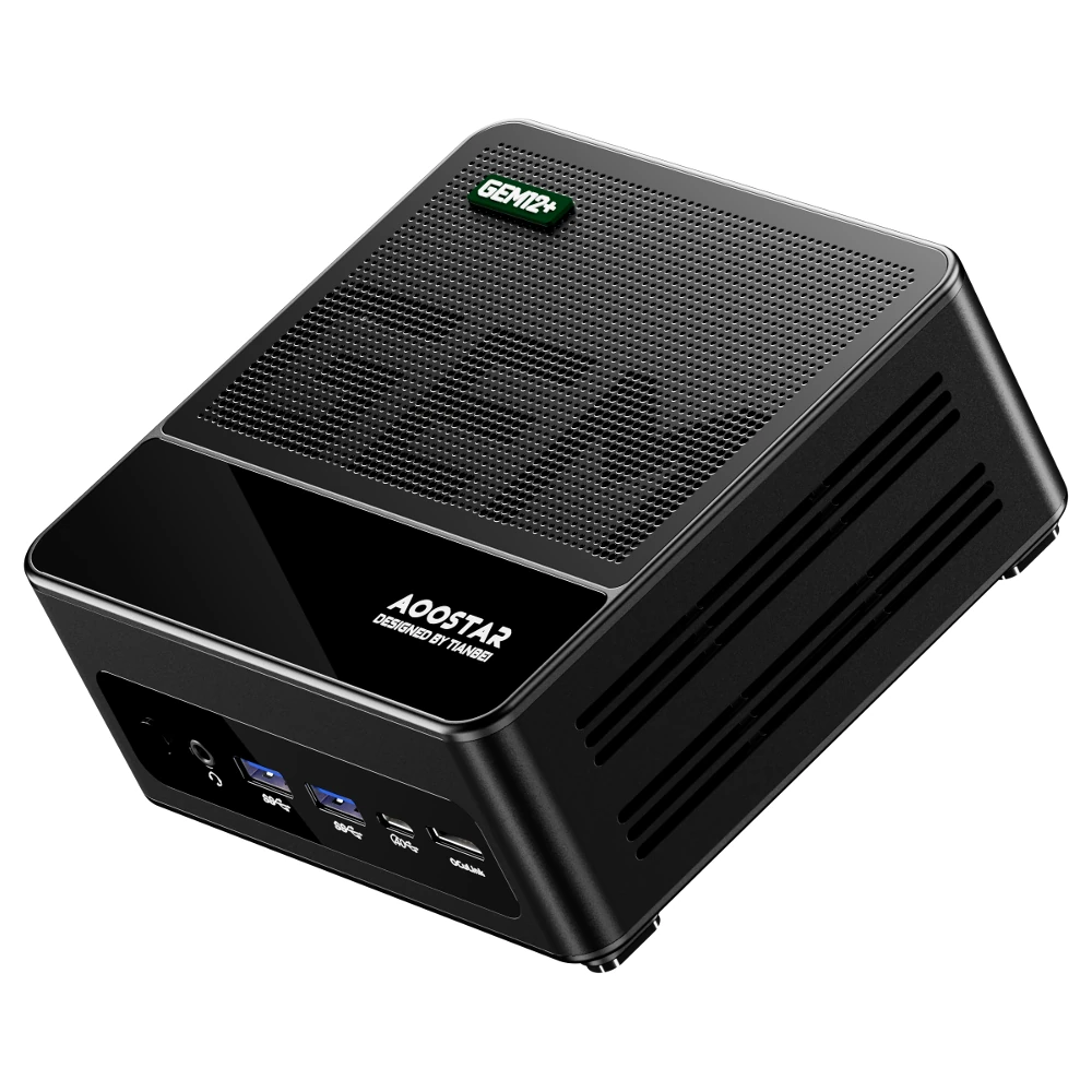 AOOSTAR GEM12+ Mini PC – Ryzen 7 PRO 8845HS, 32GB RAM, 1TB AOOSTAR GEM12+ Mini PC – Ryzen 7 PRO 8845HS, 32GB RAM, 1TB