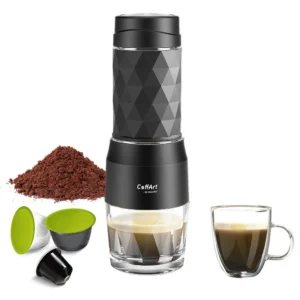 BioloMix HS8439 Portable Coffee Maker: Your Ultimate On-the-Go Espresso Companion
