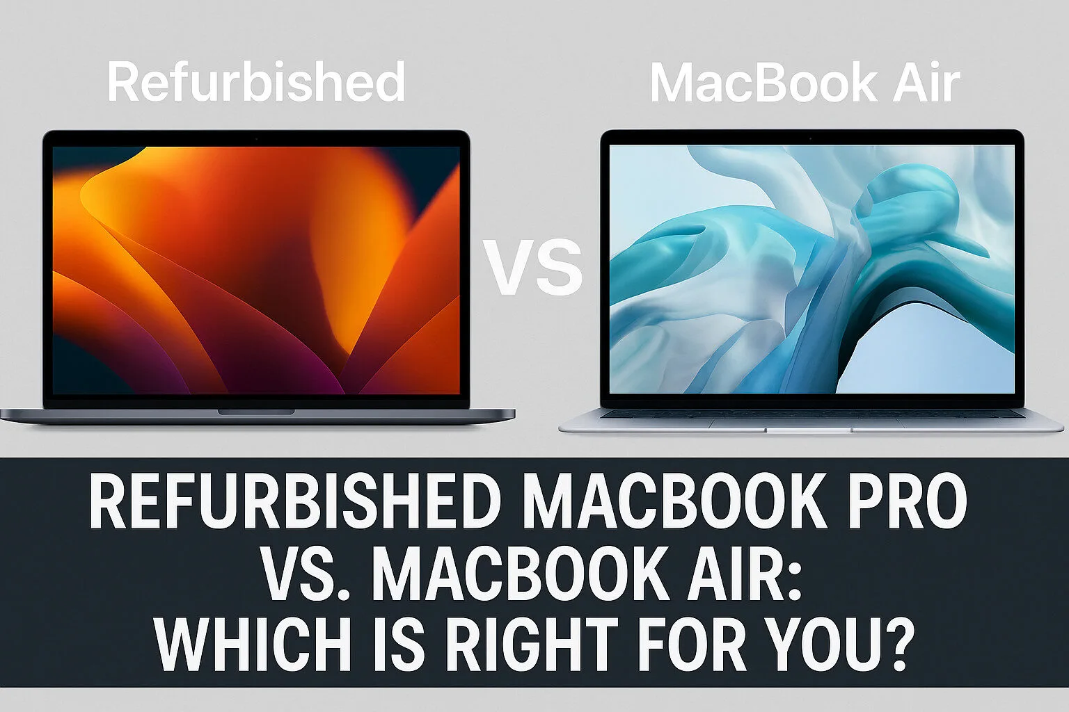 Refurbished MacBook Pro vs. MacBook Air