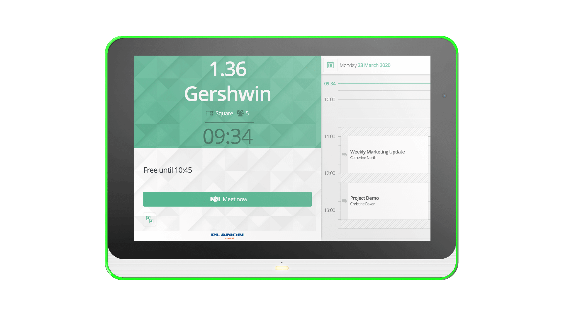 WRP 1000 PartnerUI Planon
