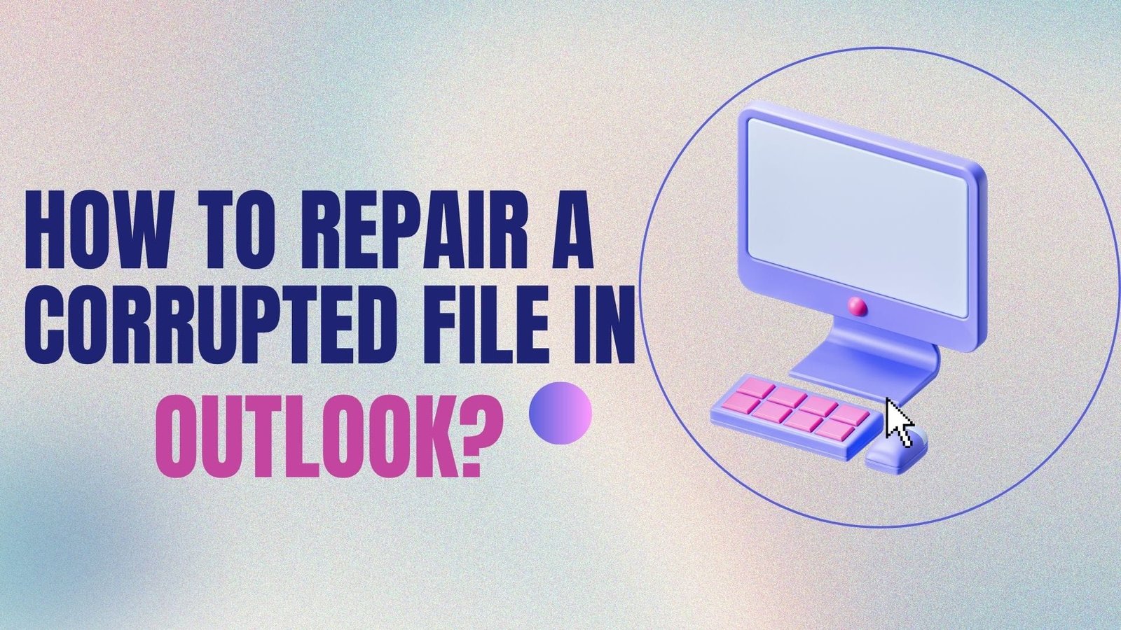Blue Pink Minimalist Modern Digital Evolution Computer Presentation