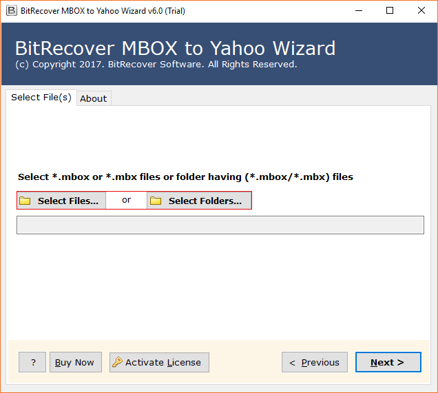 import mbox to yahoo