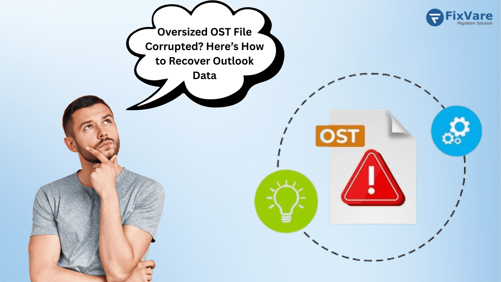 Oversized OST file Corrupted? How to Recover Outlook Data
