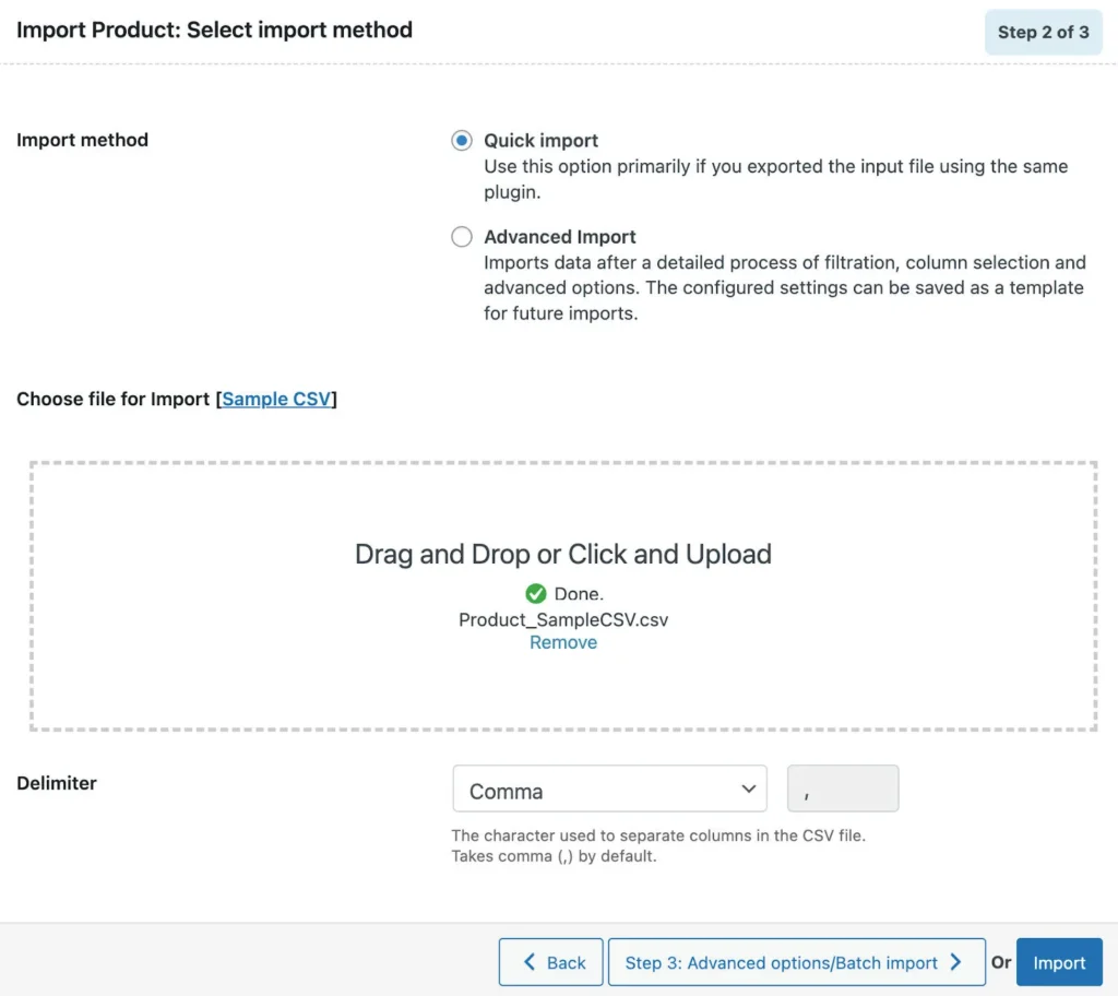 Migrate WooCommerce Products 