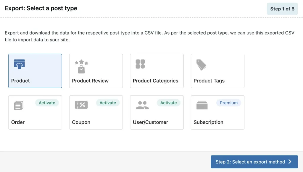 Migrate WooCommerce Products 