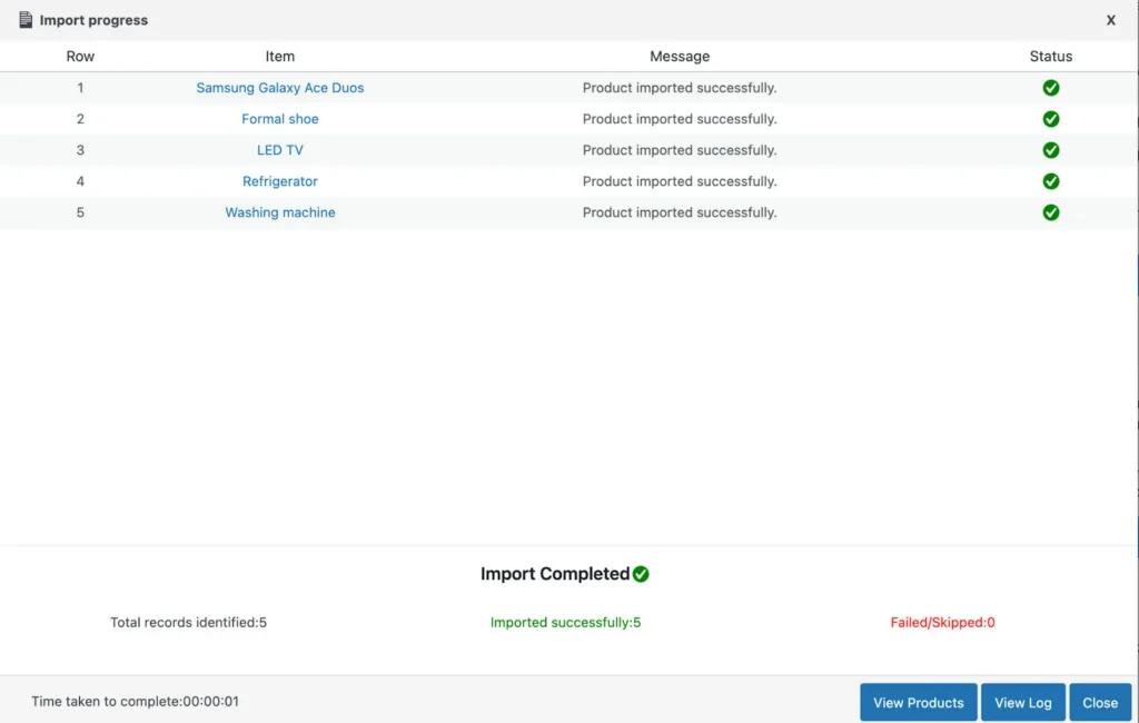 Migrate WooCommerce Products 