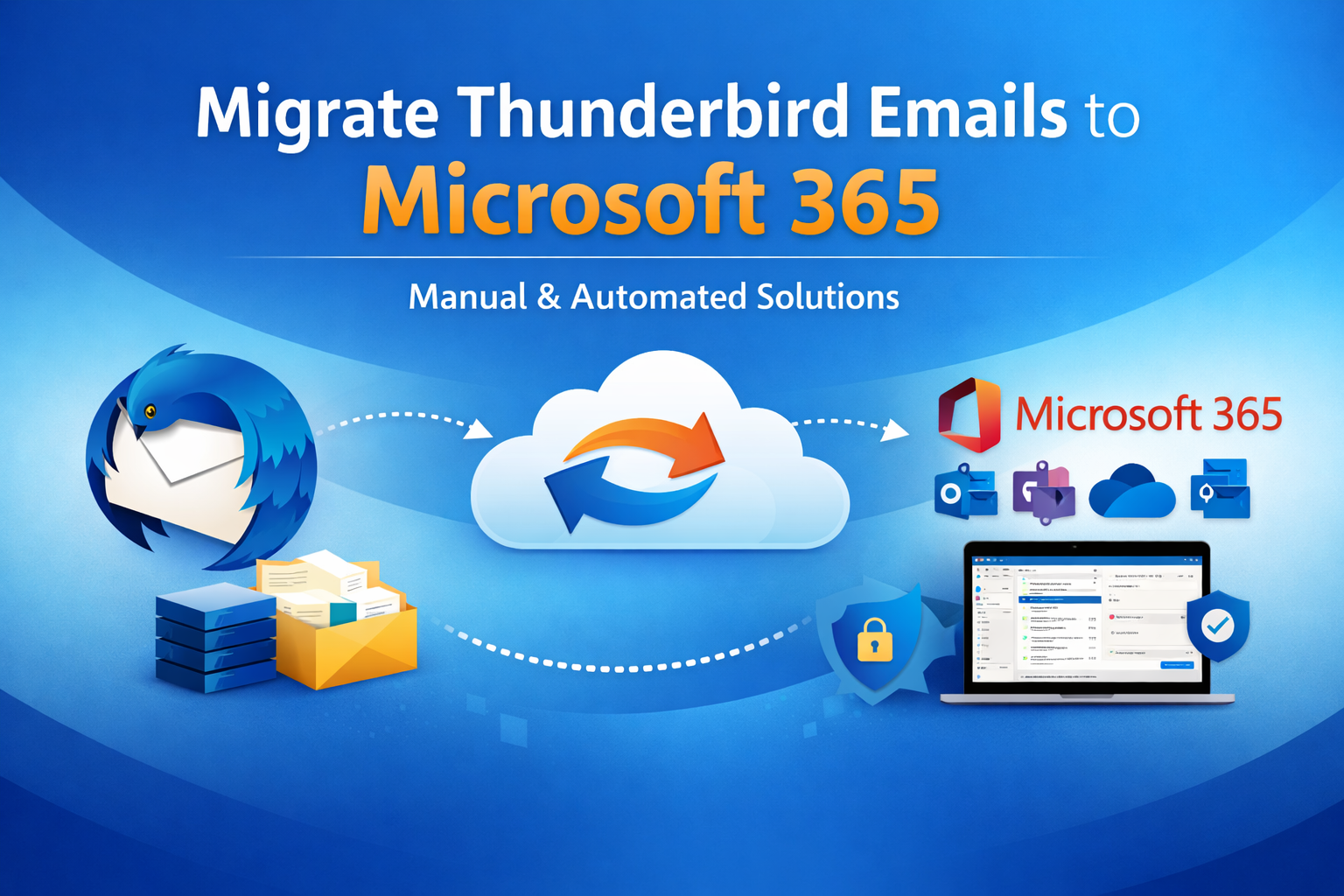 How to Transfer emails from Thunderbird to Microsoft 365?