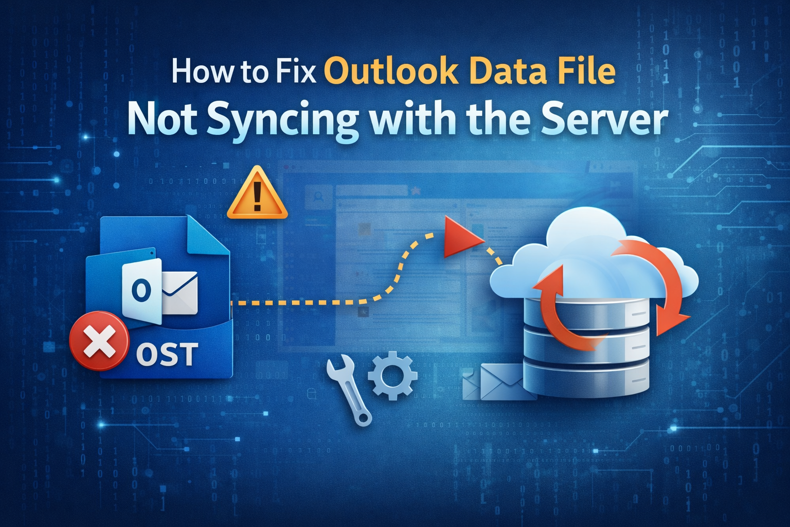 How to Fix Outlook Data File Not Syncing with the Server