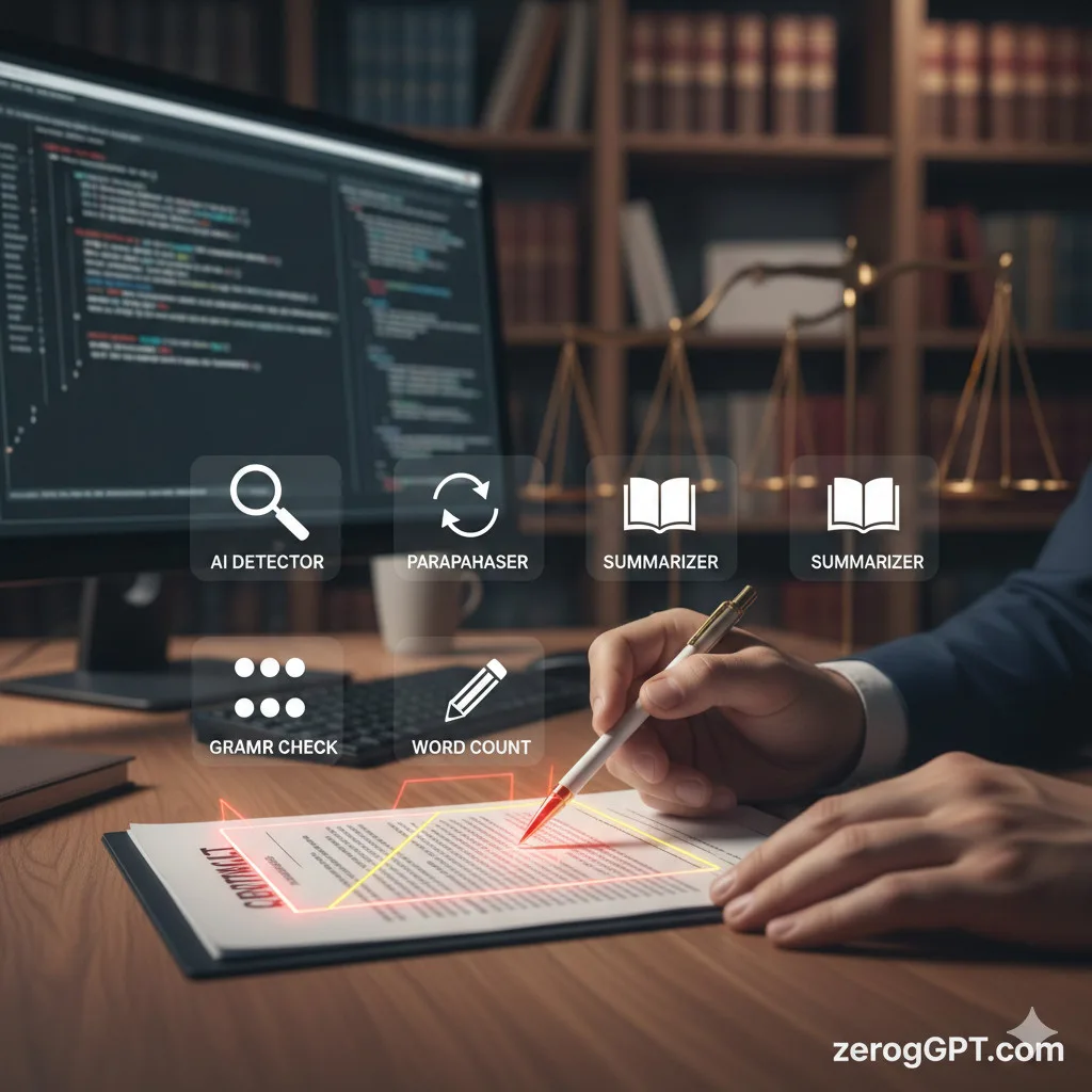 AI Detector for Legal Teams: Checking Contracts and Sensitive Documents