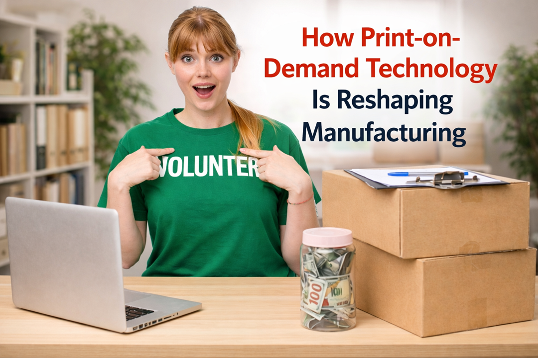 How Print-on-Demand Technology Is Reshaping Manufacturing