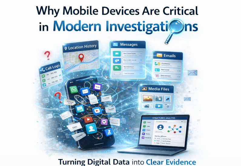 Why Mobile Devices Are Critical in Modern Investigations