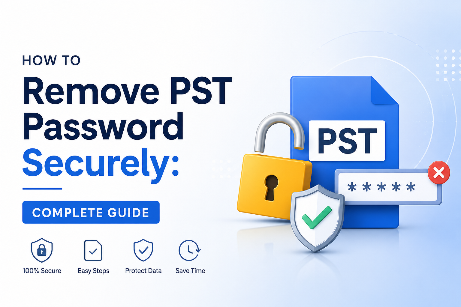 How to Remove PST Password Securely: Complete Guide